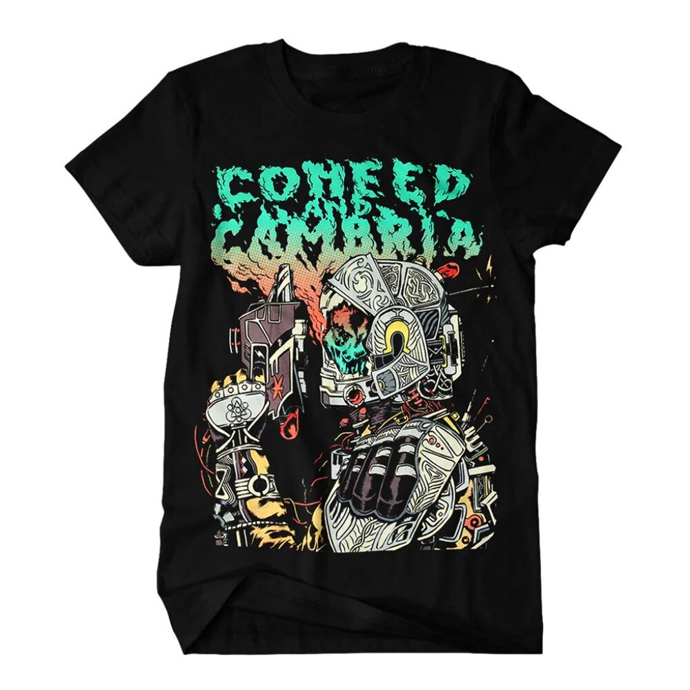 Coheed and Cambria Gunsmoke Band Short Sleeve T Shirt Tultex